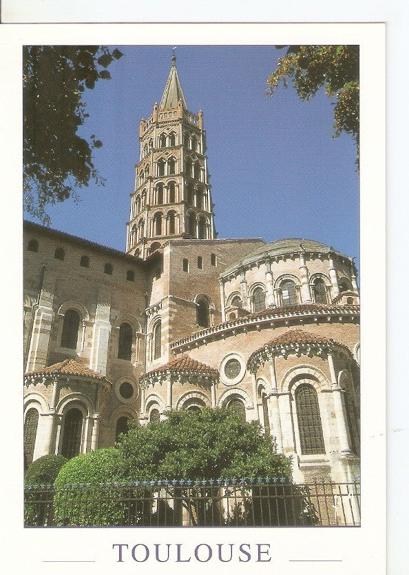 Postal 033894 : Toulouse (Haute-Garonne). La Cathedrale Saint Sernin