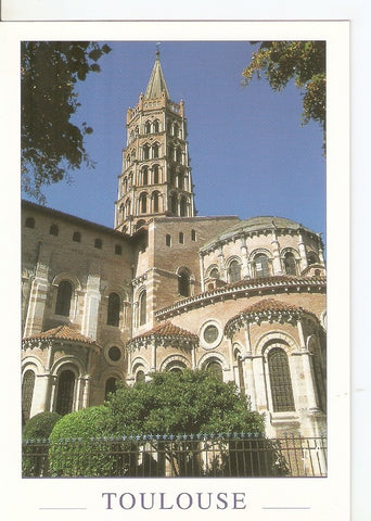 Postal 033894 : Toulouse (Haute-Garonne). La Cathedrale Saint Sernin