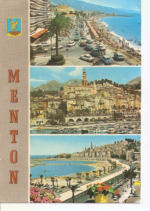 Postal 033899 : La Cote dAzur - Menton Perle de France