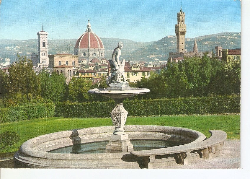 Postal 033907 : Firenze. Paronama from the Bobeli Garden