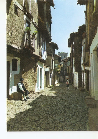 Postal 033933 : La Alberca (Monumento Nacional). Calle Larga