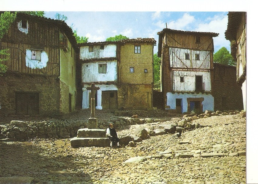 Postal 033936 : La Alberca (Monumento Nacional). Crucero del Barrio Nuevo