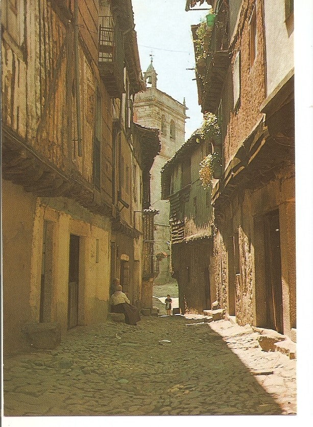 Postal 033942 : La Alberca. Una calle