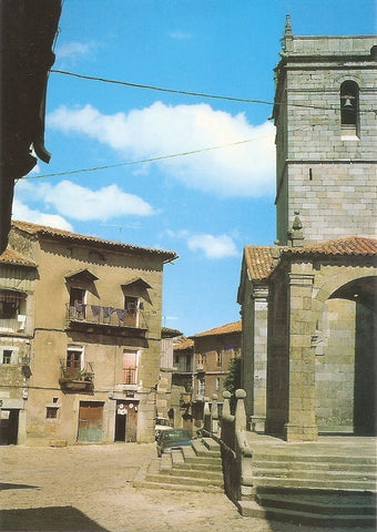 Postal 033944 : La Alberca (Salamanca). Plaza de la Iglesia
