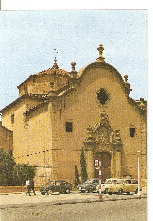 Postal 033945 : Vich. Iglesia del Hospital de la Santa Cruz