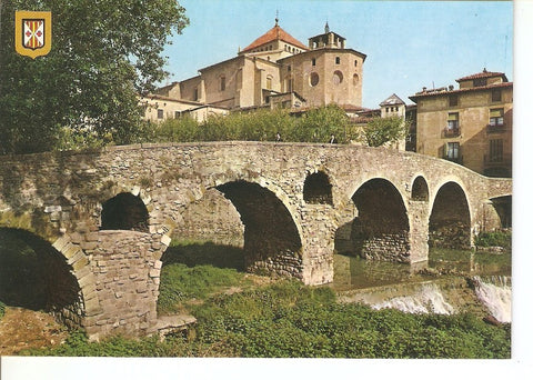 Postal 033952 : Vic (Barcelona). Ciutat dinteres turistic Pont Roma i Catedral