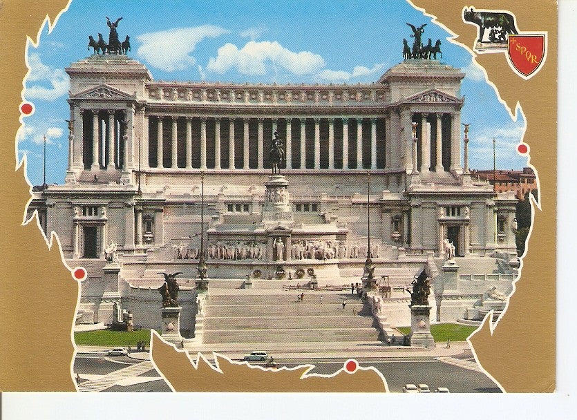 Postal 033985 : Roma - Monumento a Vittorio Emanuele II (Altare della Patria)