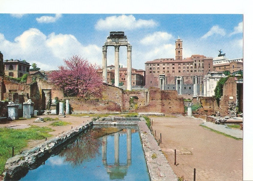 Postal 033986 : Roma Roman Forum´Temple of Castor and Pollux and Capitolinum Palace
