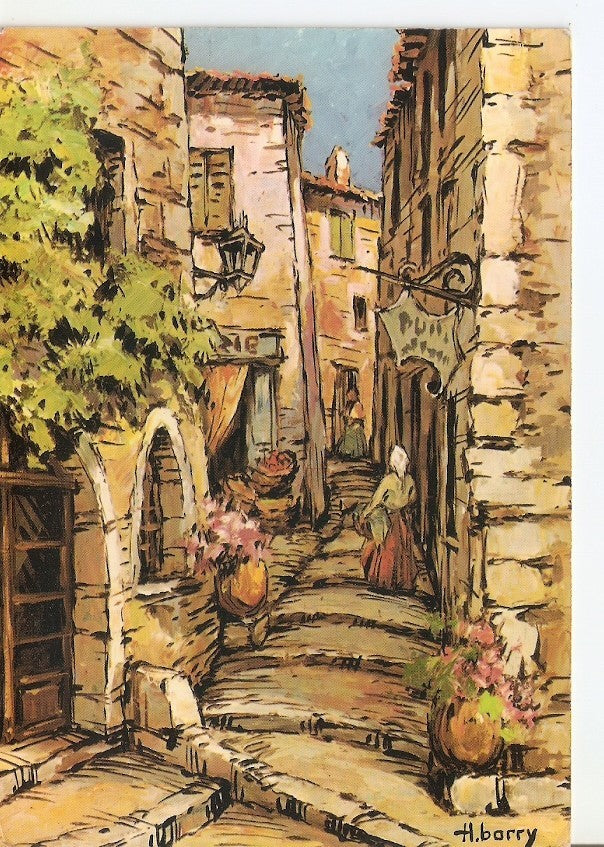 Postal 034001 : En Provence. Vieille Rue de Village
