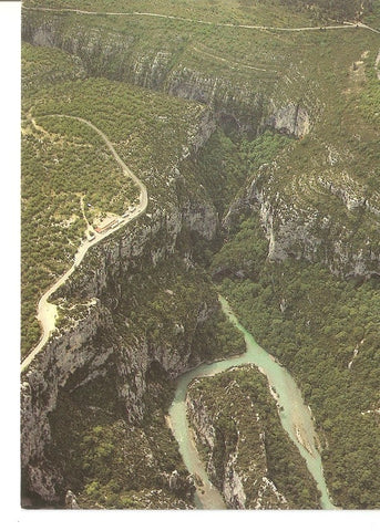 Postal 034010 : Grand canyon du Verdon. Les Balcons de la Mescla