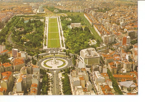 Postal 034018 : Lisboa - Portugal. Parque Eduardo VII e Av. da Liberdade