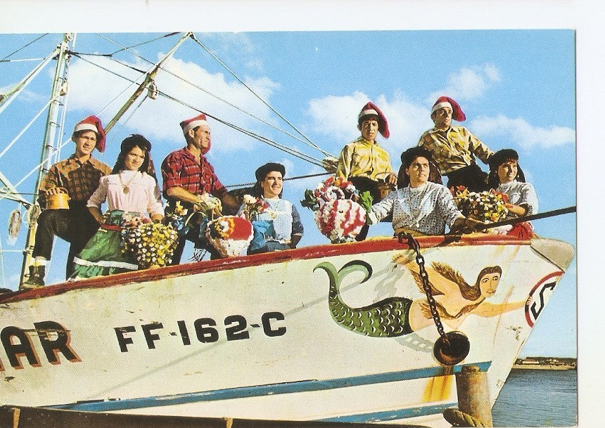 Postal 034029 : Figueira da Foz (Portugal). Elementos del grupo de las Cantarinhas