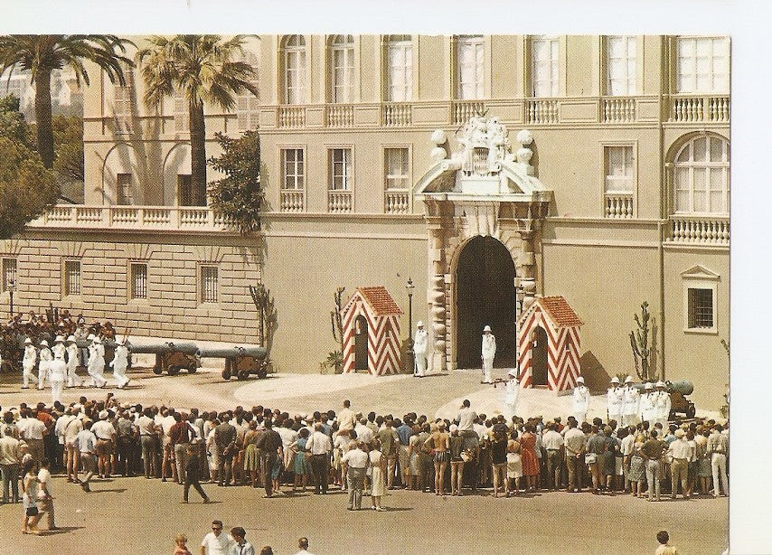 Postal 034038 : Principaute de Monaco. La releve de la Garde des Carabiniers de S.A.S. le Prince de Monaco