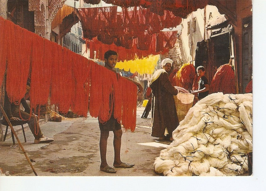 Postal 034043 : Marrakech. The Soul of the Dyers