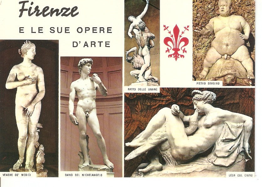 Postal 034049 : Firenze. E le sue opere dArte