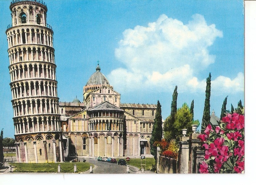 Postal 034051 : Pisa. Torre pendiente y abside de la Catedral