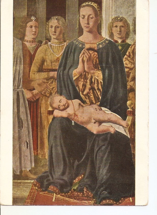 Postal 034071 : Piero della Francesca Pala urbinate. Pinacoteca di Brera - Milano