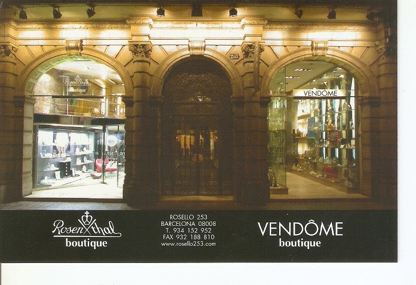 Postal 034088 : Rosen thal boutique Vendome. Barcelona