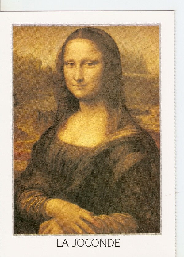 Postal 034096 : Paris. Museo delo Louvre La Gioconda de Leonardo de Vinci