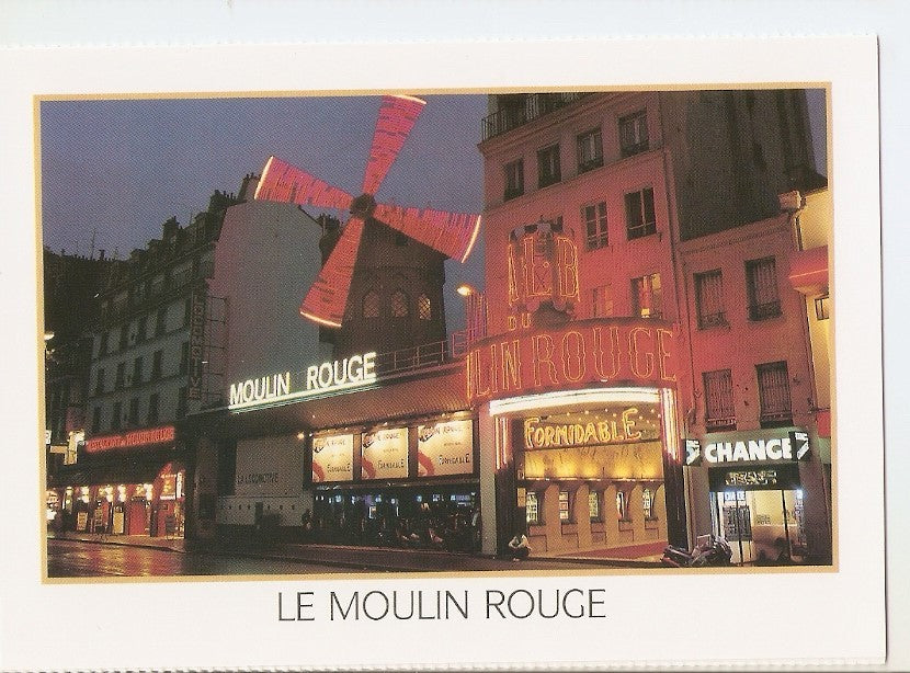 Postal 034101 : Paris. El Moulin Rouge