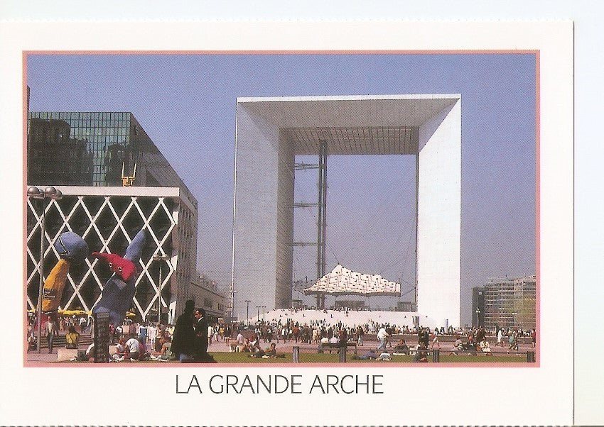 Postal 034104 : Paris. La Grande Arche Architecte J.O. Von Spreckelsen