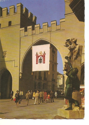 Postal 034110 : Munchen Karistor mit Brunnen-Buberi