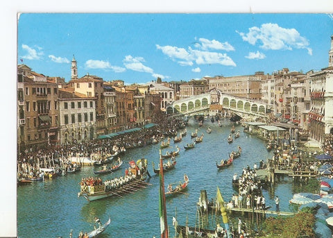 Postal 034111 : Venezia. Regata Historique