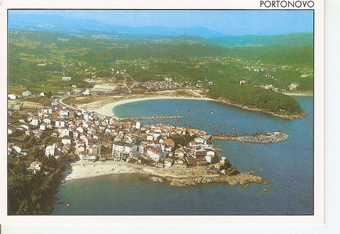 Postal 034118 : Portonovo. Vista aerea