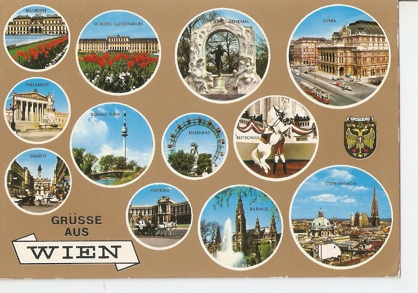 Postal 034120 : Grusse Aus Wien