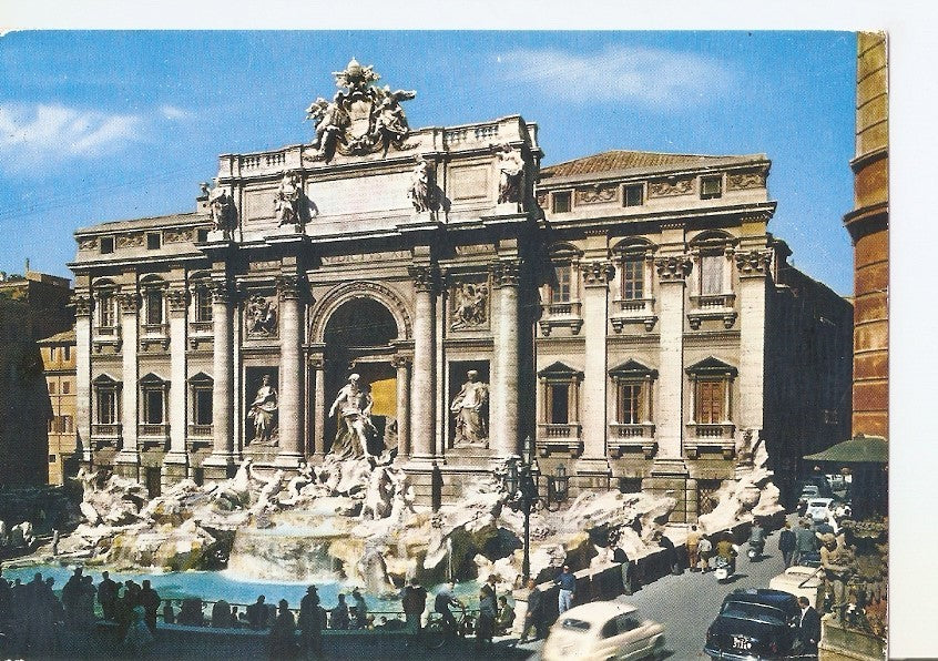 Postal 034122 : Roma. Fontana di Trevi   