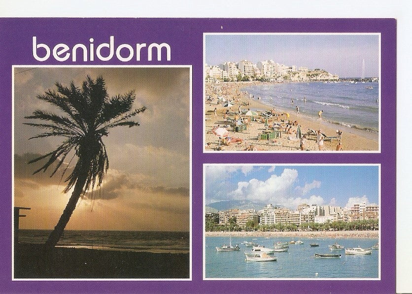 Postal 034125 : Benidorm (Alicante)