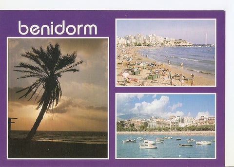 Postal 034125 : Benidorm (Alicante)