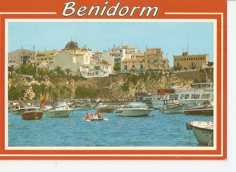 Postal 034126 : Benidorm (España). Puerto y playa del mal pas