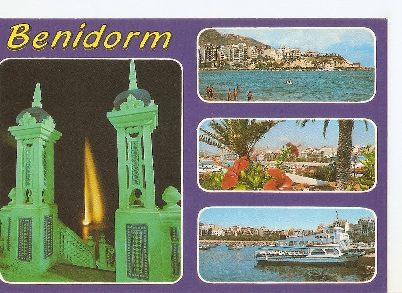 Postal 034128 : Benidorm (España)