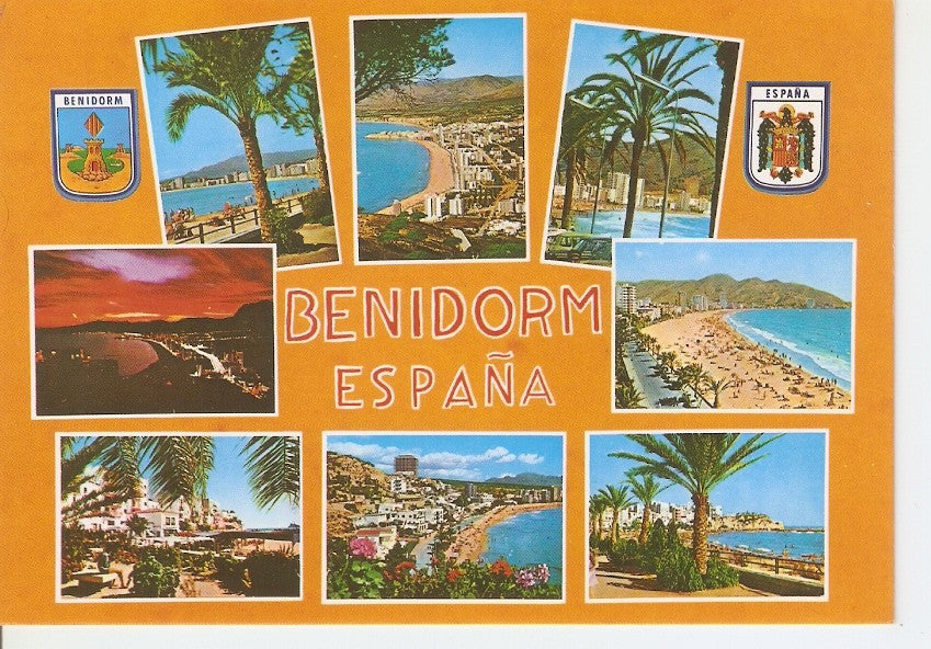 Postal 034133 : Benidorm (españa)