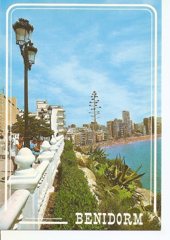 Postal 034134 : Benidorm (España). Playa de Levante