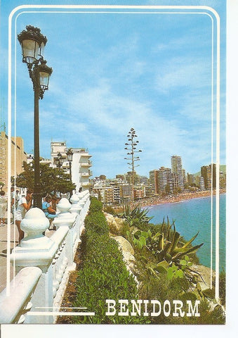 Postal 034134 : Benidorm (España). Playa de Levante