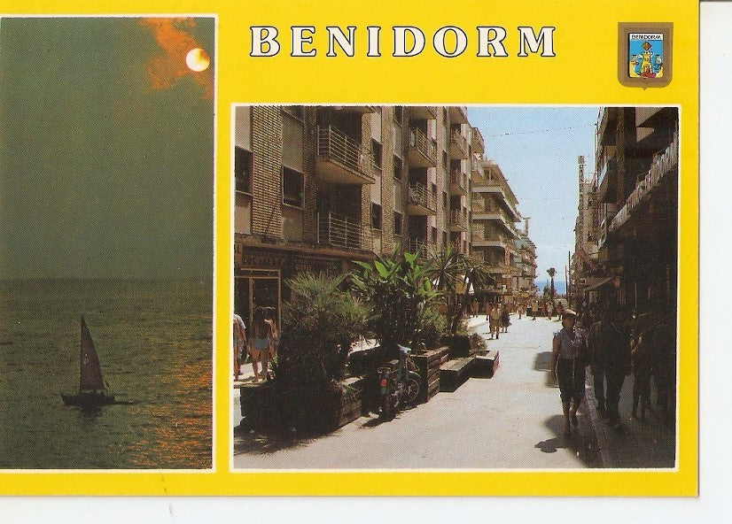 Postal 034138 : Benidorm (Alicante). Calle Martinez Alejos