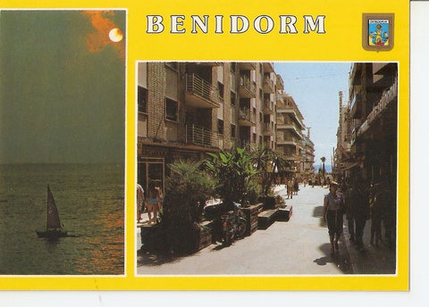 Postal 034138 : Benidorm (Alicante). Calle Martinez Alejos
