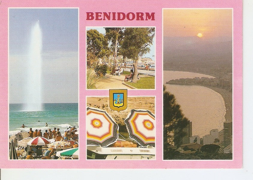 Postal 034145 : Benidorm (Costa Blanca)