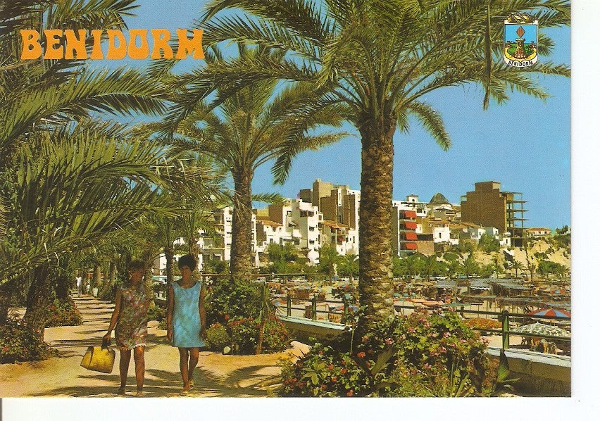 Postal 034148 : Benidorm (España). Parque de Elche