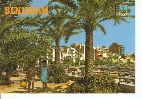 Postal 034148 : Benidorm (España). Parque de Elche