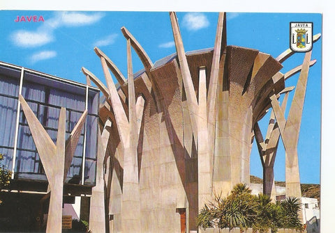 Postal 034152 : Javea (Alicante). Exterior iglesia de Santa Maria de Loreto