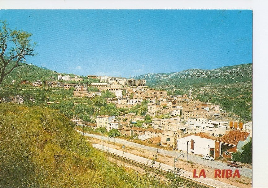Postal 034164 : La Riba. Vista general