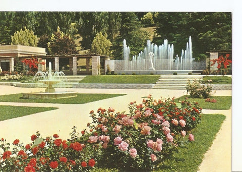 Postal 034173 : Madrid. Parque del Oeste. Rosaleda