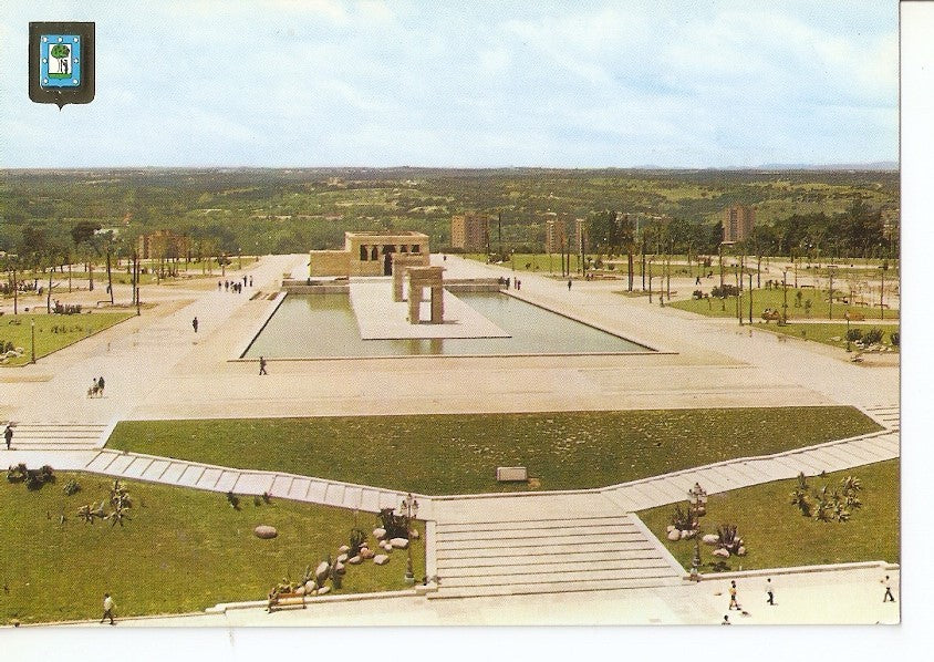 Postal 034174 : Madrid. Templo Debot