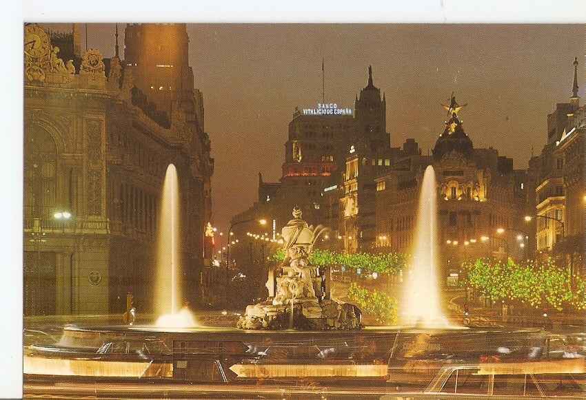 Postal 034186 : Madrid. La Cibeles  