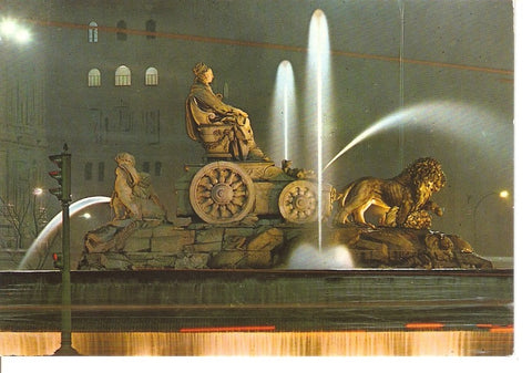 Postal 034187 : Madrid. La Cibeles  