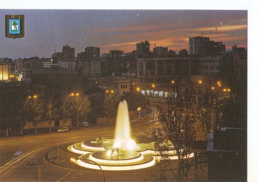 Postal 034191 : Madrid. Plaza Republica Argentina Fuente de los Delfines