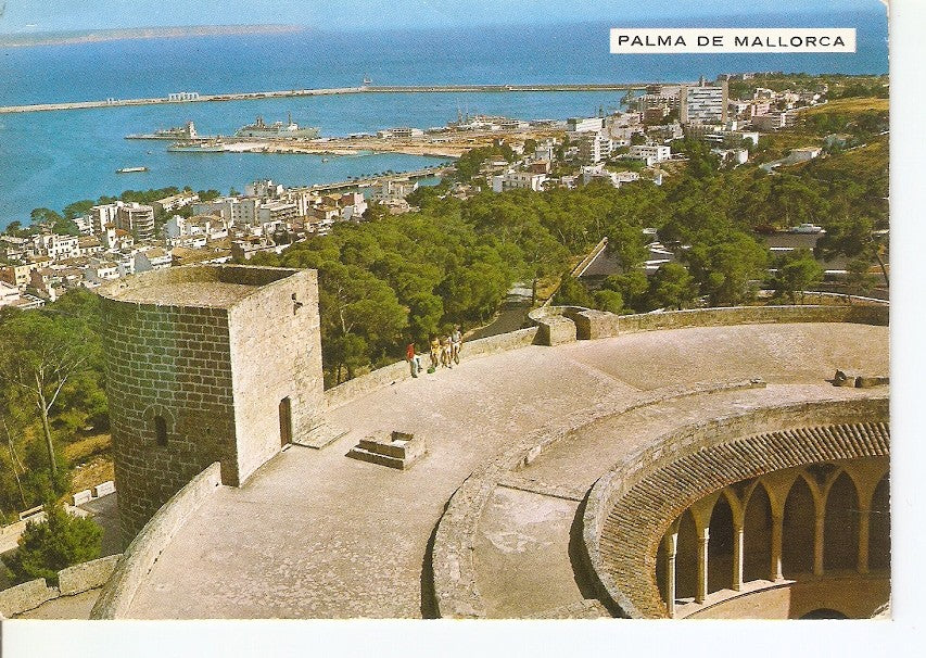 Postal 034193 : Palma de Mallorca. Vista parcial desde Castillo Bellver